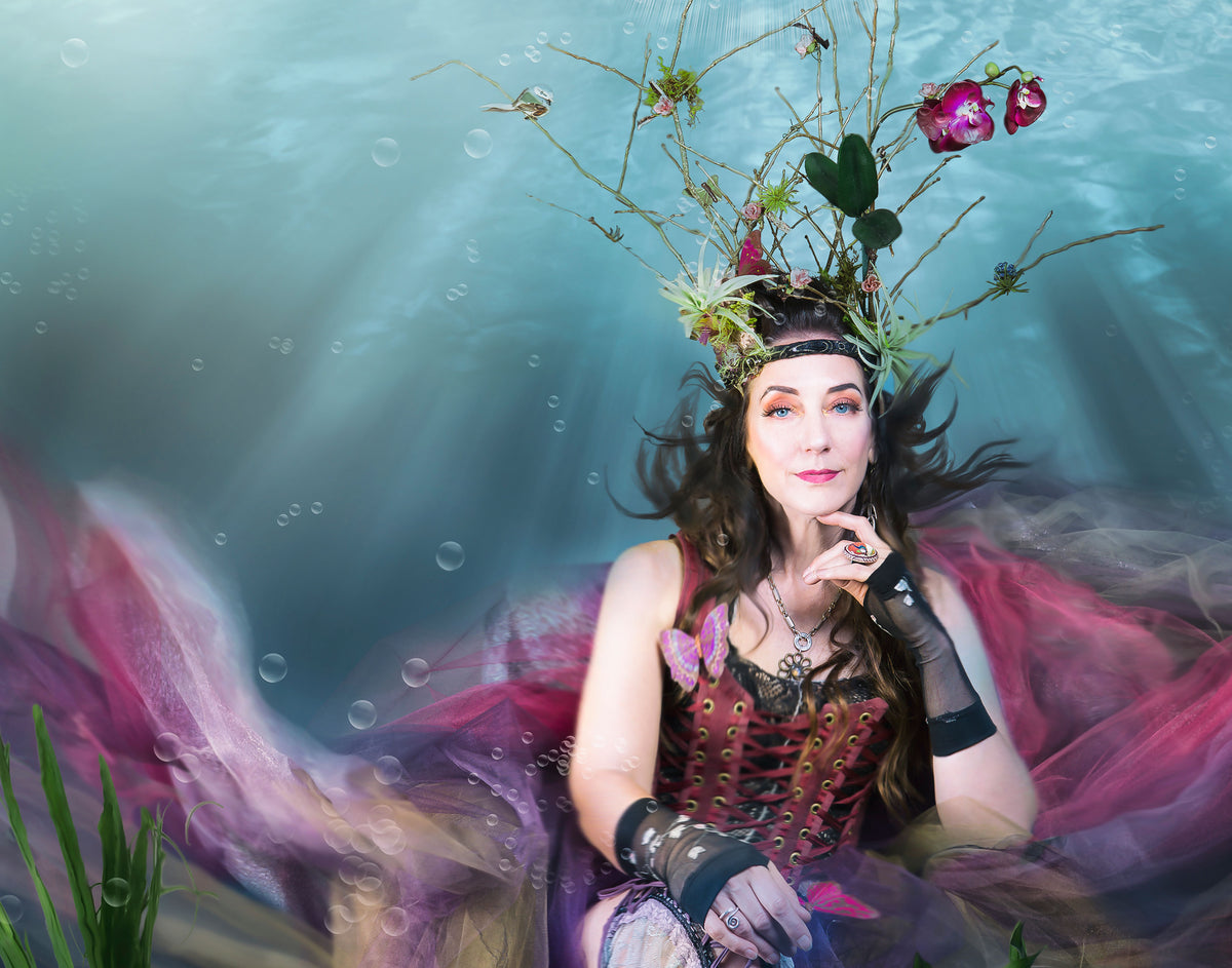 Ethereal Baroque Art-Pop Music and Accessories
– The Nymphya Shop