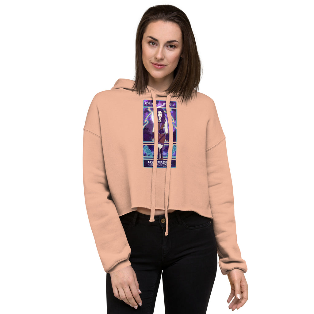 Music is Magic Women's Crop Hoodie