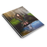 NYMPHYA IN THE WOODS Ruled Spiral Notebook