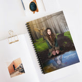 NYMPHYA IN THE WOODS Ruled Spiral Notebook