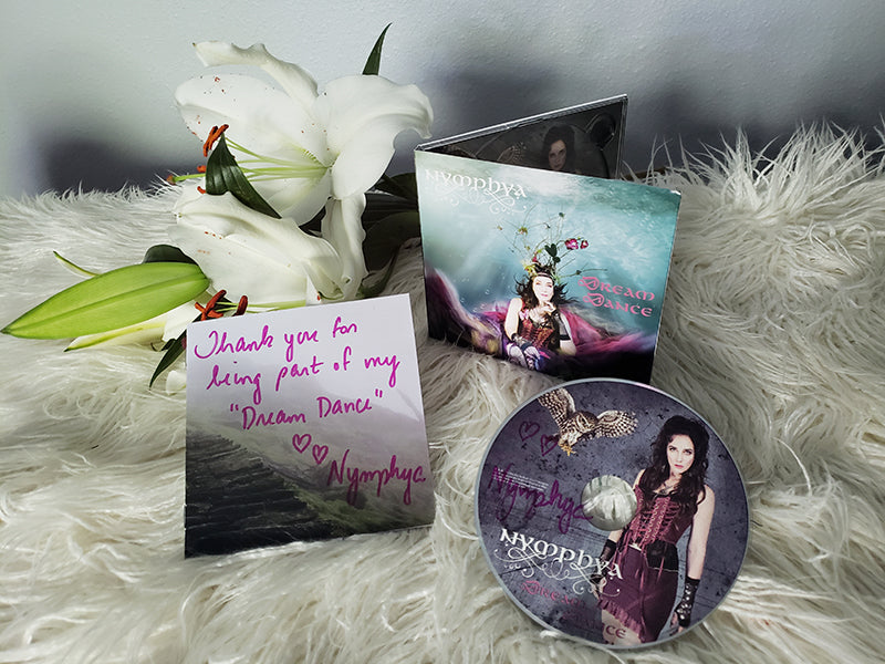 DREAM DANCE SIGNED CD - Deluxe, Limited Special Edition (+ Download) - The Nymphya Shop