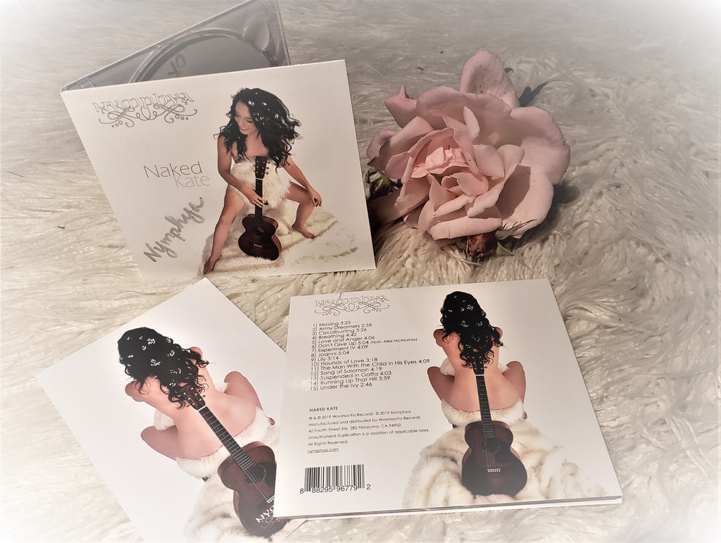 "NAKED KATE" SIGNED CD + HI RES Digital Download + Signed 4 x 6 art card