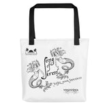 LIMITED EDITION "Song of Sirens" ๐งโโ๏ธFulfill your Fantaseas ๐งโโ๏ธTote - The Nymphya Shop