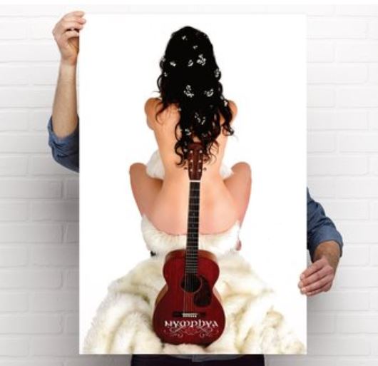 NAKED KATE 24 x 36 Glossy Poster - The Nymphya Shop