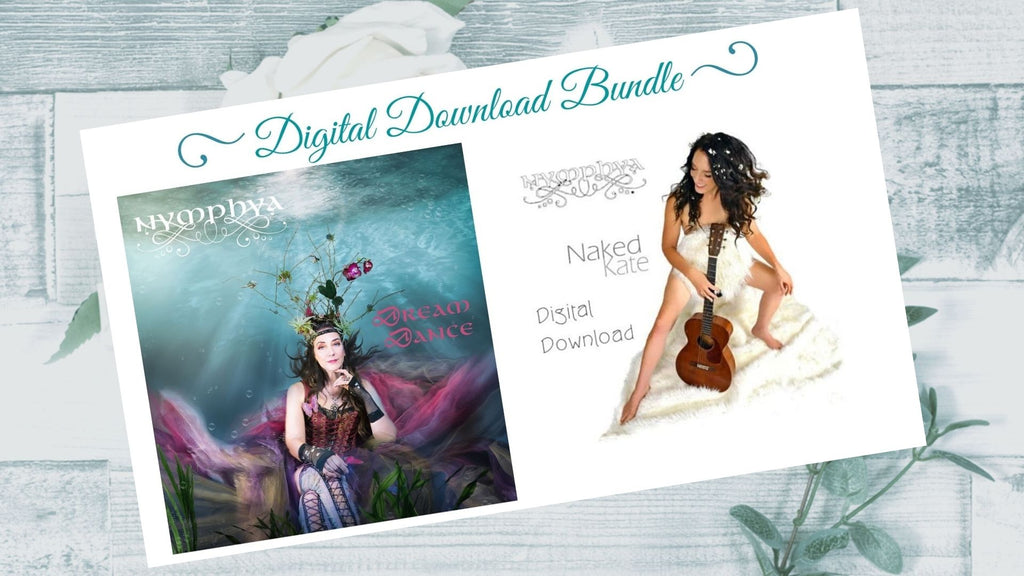 "NAKED KATE" + "DREAM DANCE" HI RES DIGITAL, 320 kbps Download Bundle - The Nymphya Shop