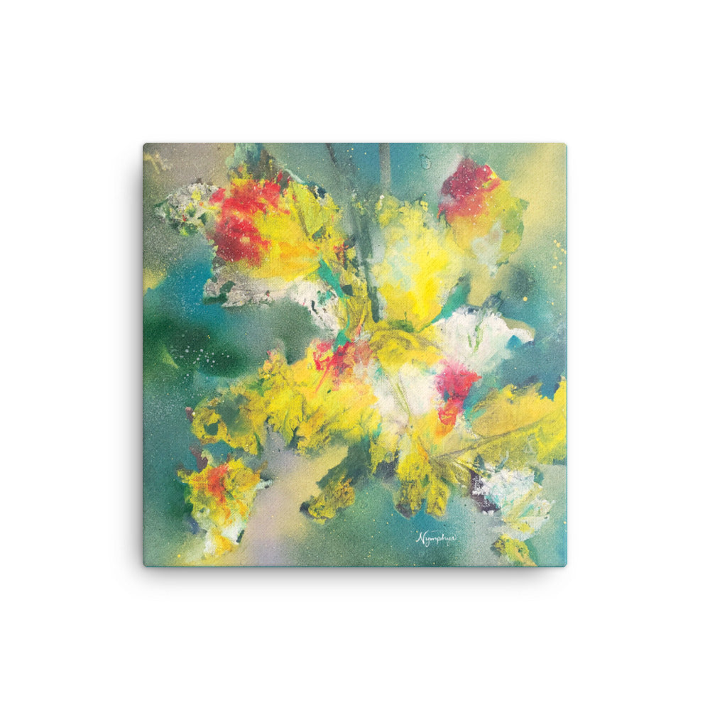 Original Art by Nymphya "As Above, So Below" 12" x 12" Print on Canvas - The Nymphya Shop