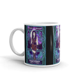☕ Nymphya  Nouveau Black "Music is Magic" Mug - The Nymphya Shop