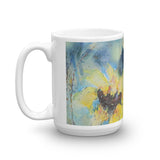 ๐ป Original Art by Nymphya "Summer Light of Sunflowers" Coffee Mug ๐ป - The Nymphya Shop