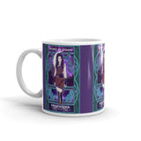 ☕ Nymphya Nouveau Purple "Music is Magic" Mug - The Nymphya Shop
