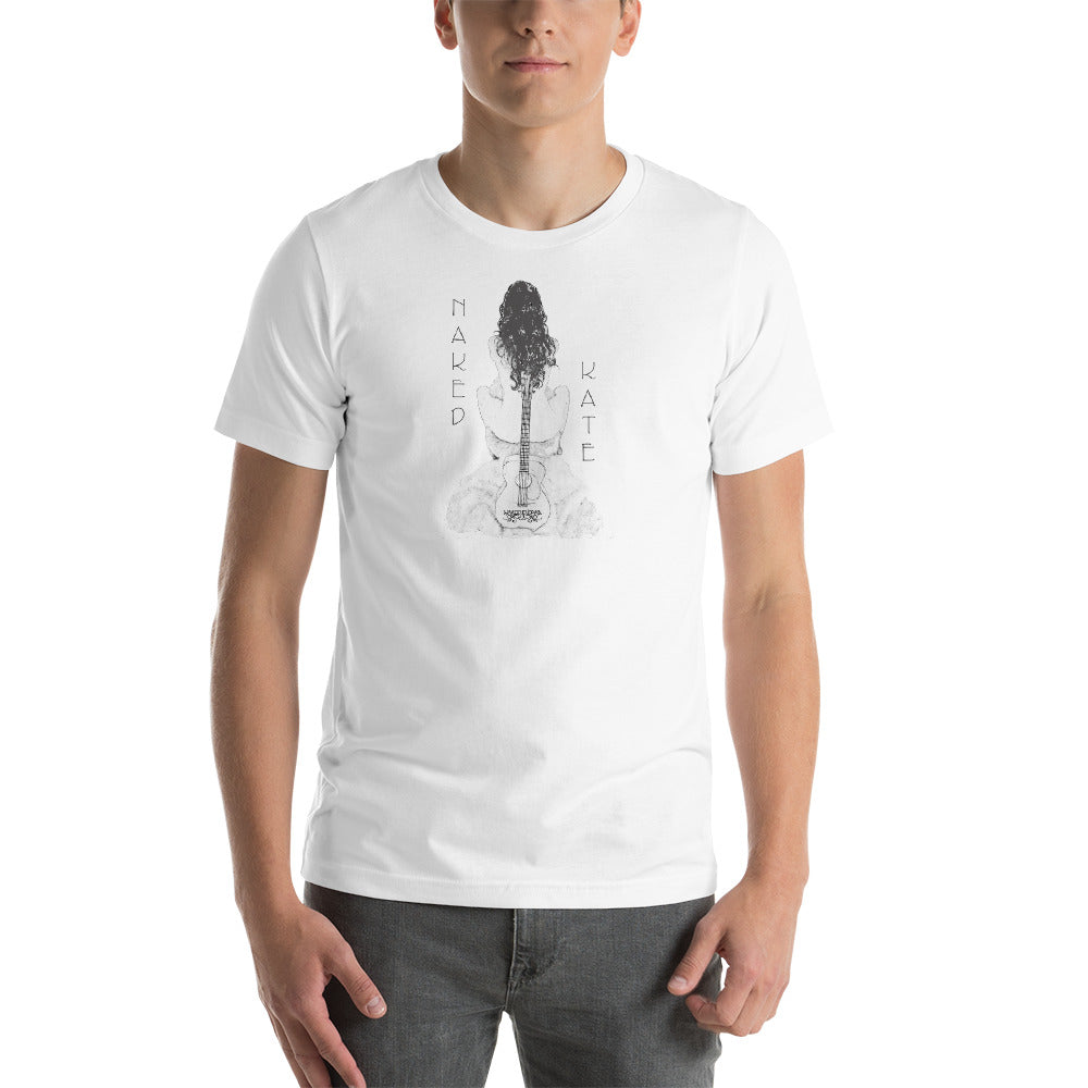 Short-Sleeve NAKED KATE Unisex combed 100% Cotton T-Shirt - The Nymphya Shop