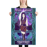 ๐ผ๏ธ Nymphya Nouveau "Music is Magic" 24" x 36" Poster - The Nymphya Shop