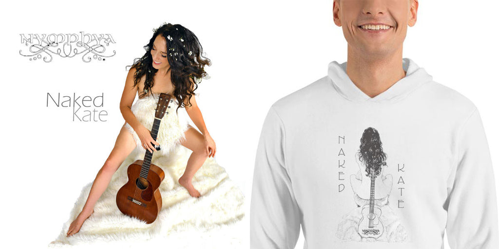 NAKED KATE SIGNED DIGIPAK CD + HOODIE + 4 x 6 " glossy art card - The Nymphya Shop