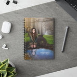 NYMPHYA IN THE WOODS Ruled Spiral Notebook