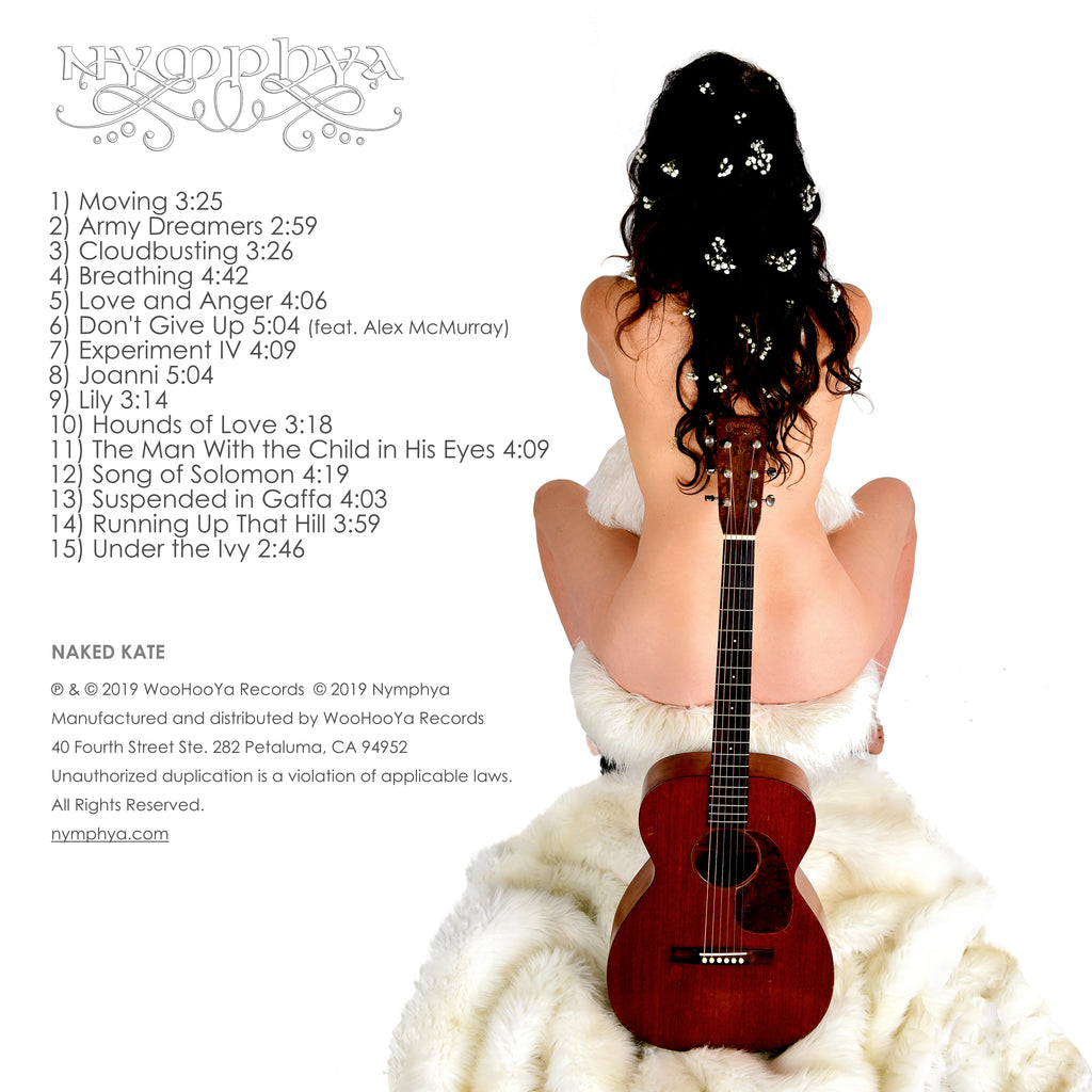NAKED KATE SIGNED CD - Deluxe, Limited Edition Digipak + Signed 4 x 6 art card - The Nymphya Shop