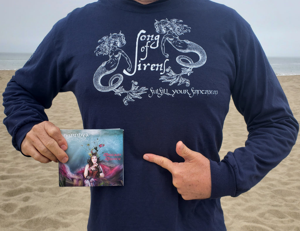 Signed DREAM DANCE and Mens' "Song of Sirens" T Shirt Bundle! (+ free download) - The Nymphya Shop