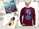 3 PACK ~ SUPER MUSIC BUNDLE: Long Sleeve 100% Cotton MUSIC is MAGIC Tee & 2 Signed CDs - The Nymphya Shop