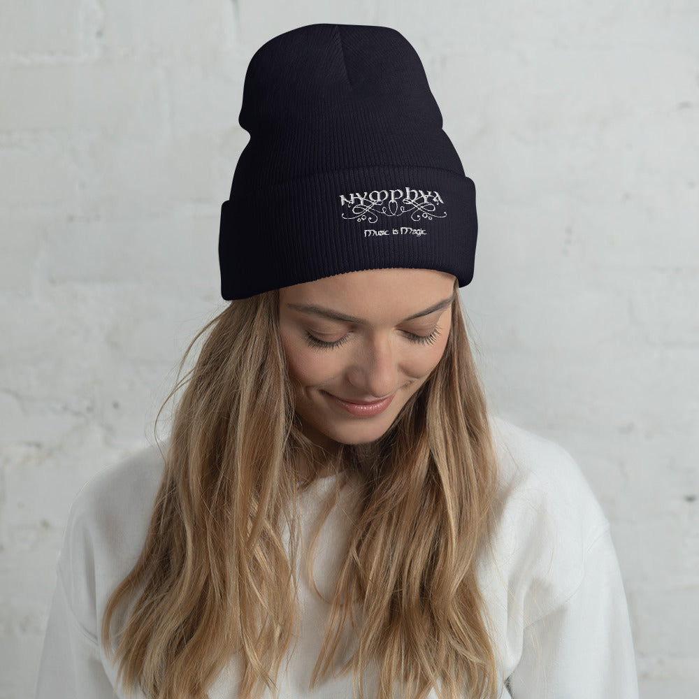NYMPHYA EMBROIDERED BEANIE & FREE CURIOS EP Holiday Bundle - The Nymphya Shop