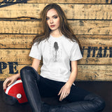 Short-Sleeve NAKED KATE Unisex combed 100% Cotton T-Shirt - The Nymphya Shop
