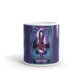 ☕ Nymphya Nouveau Purple "Music is Magic" Mug - The Nymphya Shop